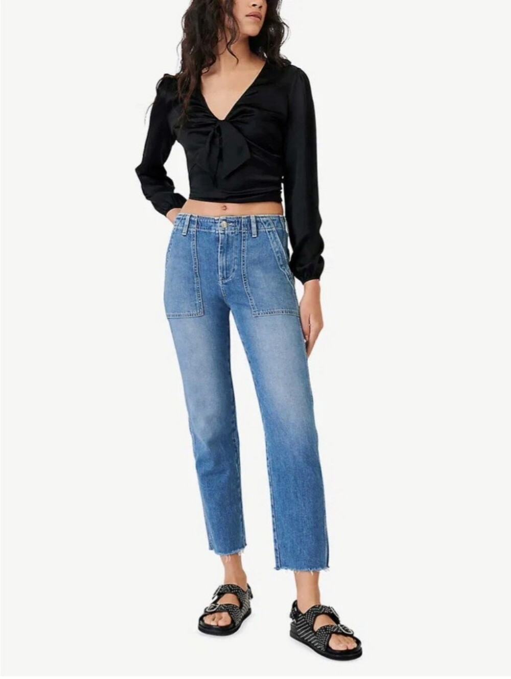 Maje Preuve Faded Jeans